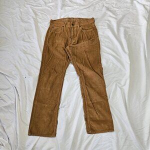American Eagle Burnt Orange Corduroy Pants